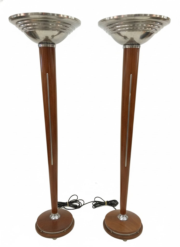 Pair of Vintage Art Deco Torcheres (1 of 2)