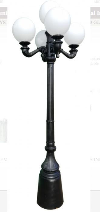 Cast Aluminum 5 Arm Street Light (1 of 1)