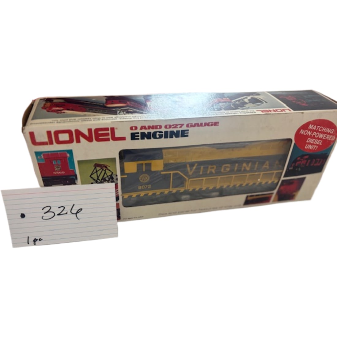 Lionel Virginia No. 8072 boxed non-powered diesel unit (1 of 7)