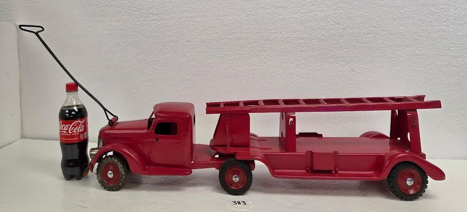 Hand Pulled Fire Truck (1 of 3)