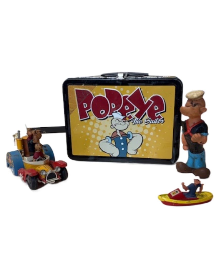 4 Piece Popeye Collectibles Lot (1 of 4)
