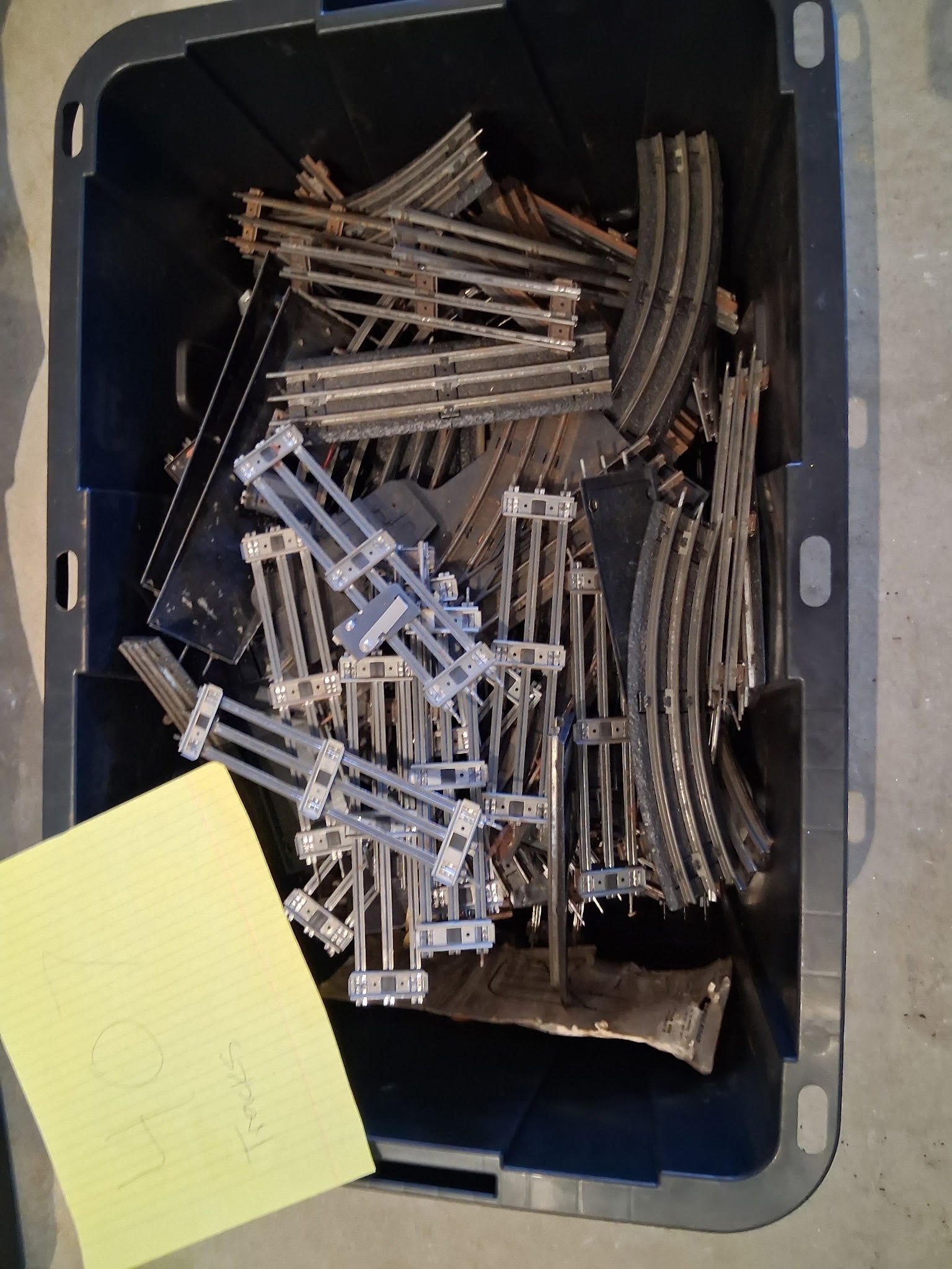 Box lot of Train Tracks (1 of 1)