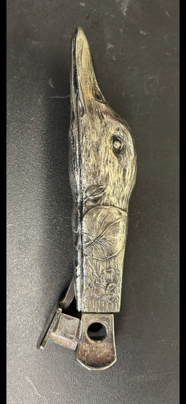Cigar Cutter with Duck Head (1 of 3)