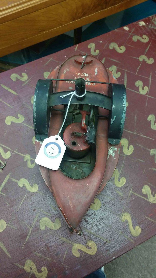 Bramwell Smith live steam sidewheeler toy (1 of 6)