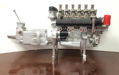 Ferrari model engine