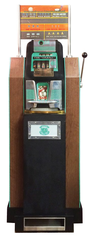 Rare Augusta National Golf Slot Machine (1 of 7)