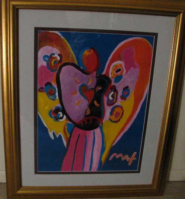 199: Peter Max "Angel with Heart"