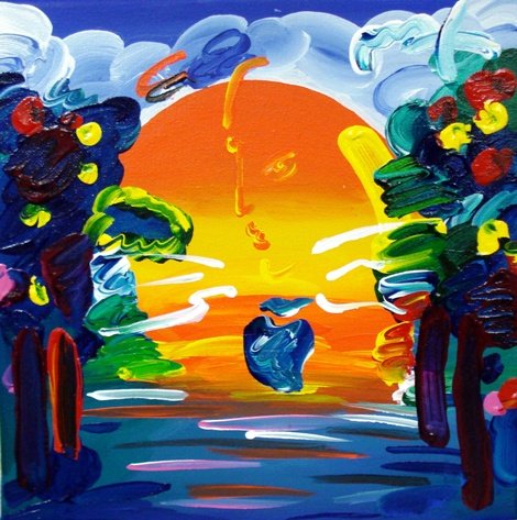 Peter Max "A Better World"