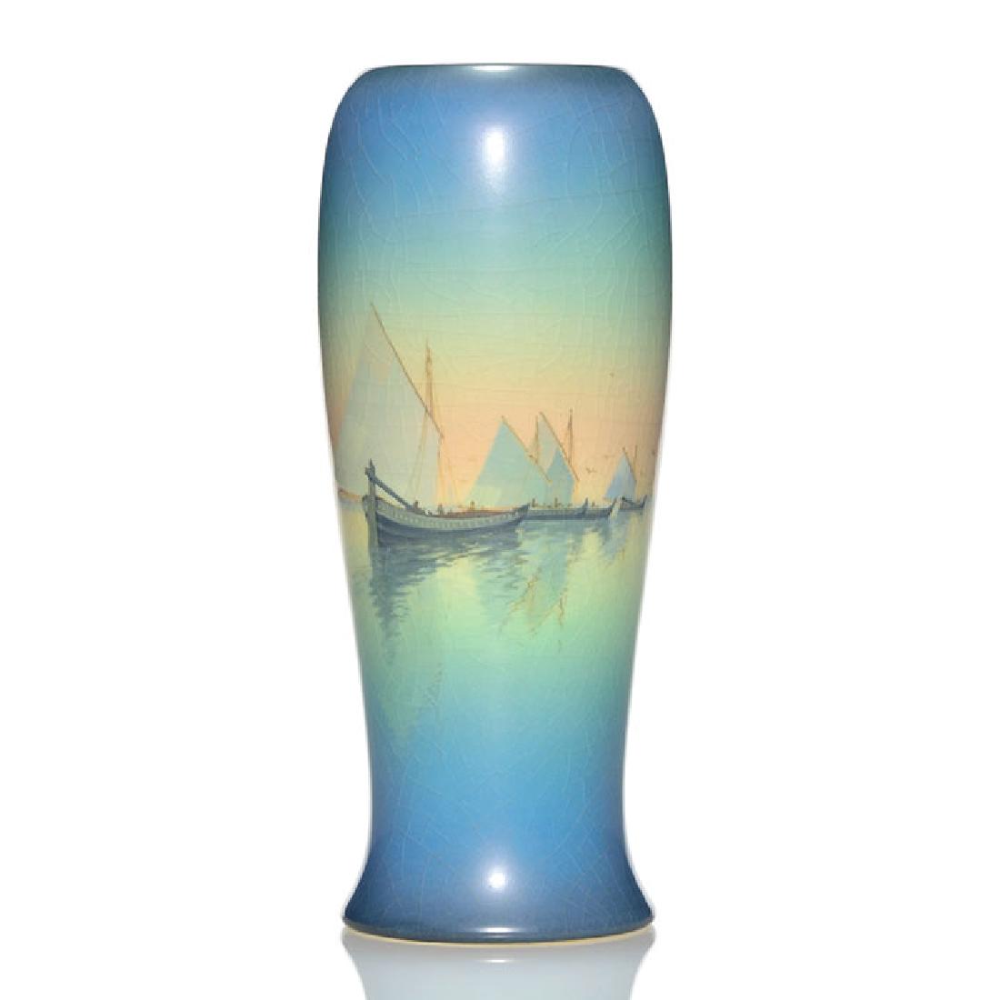 Rookwood Vellum, Venice, Schmidt, 1921, 2305, 9 1/2 (1 of 2)