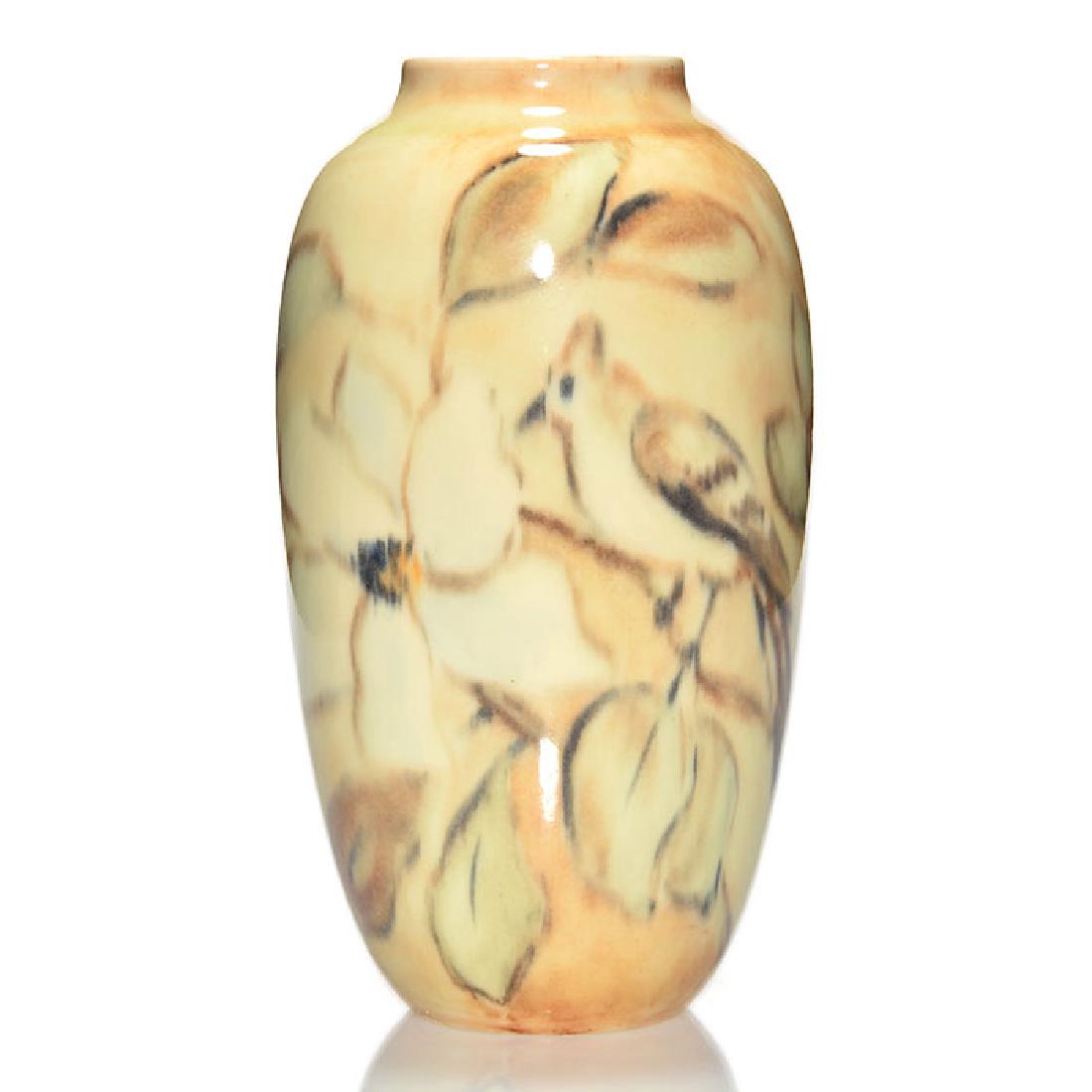 Rookwood Design Crystal vase, Jensen, 1947, 6920,12 1/4 (1 of 1)