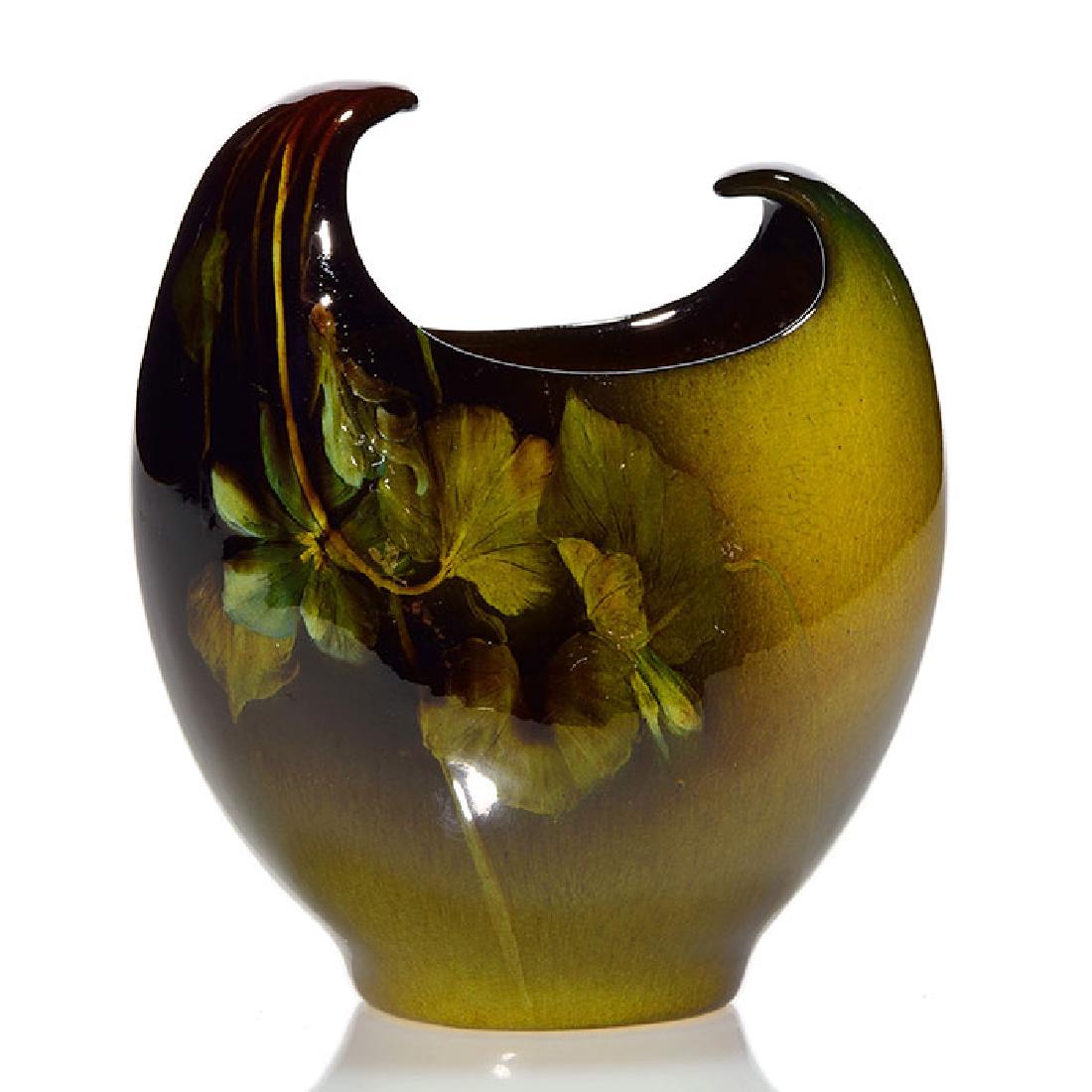 Rookwood Standard horn vase, Rothenbusch, 1899,712, 5 (1 of 1)