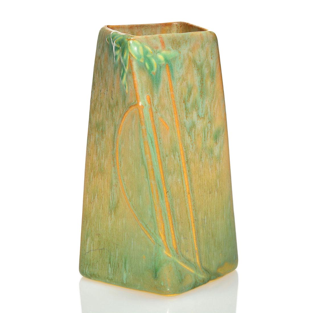 Roseville Futura Twist vase, shape 398-6 1/2" (1 of 1)