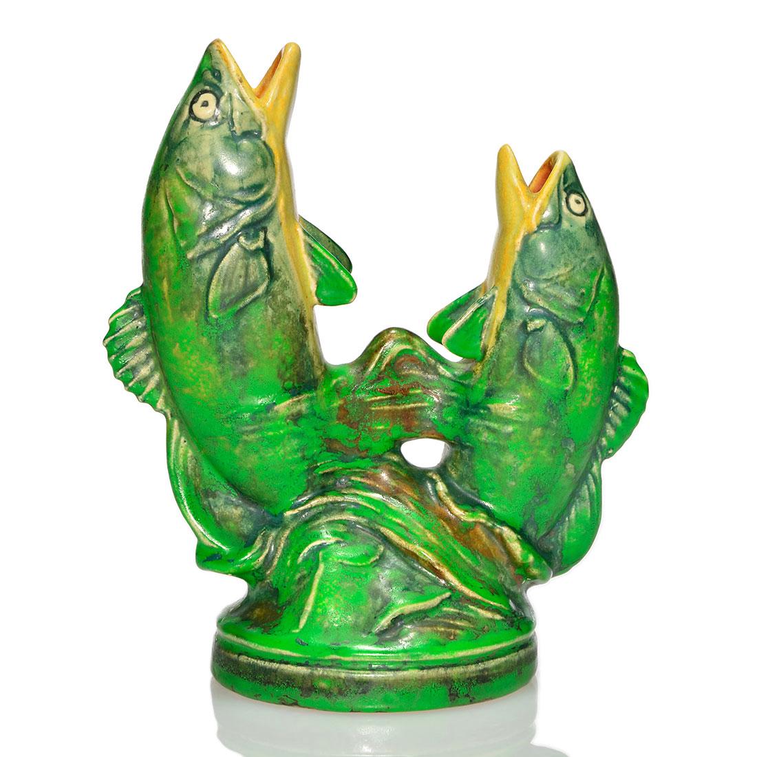 Weller Coppertone two fish on tail, 8 1/8 inches (1 of 2)