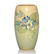Weller Hudson vase, violets, Pillsbury, 6 5/8 inches