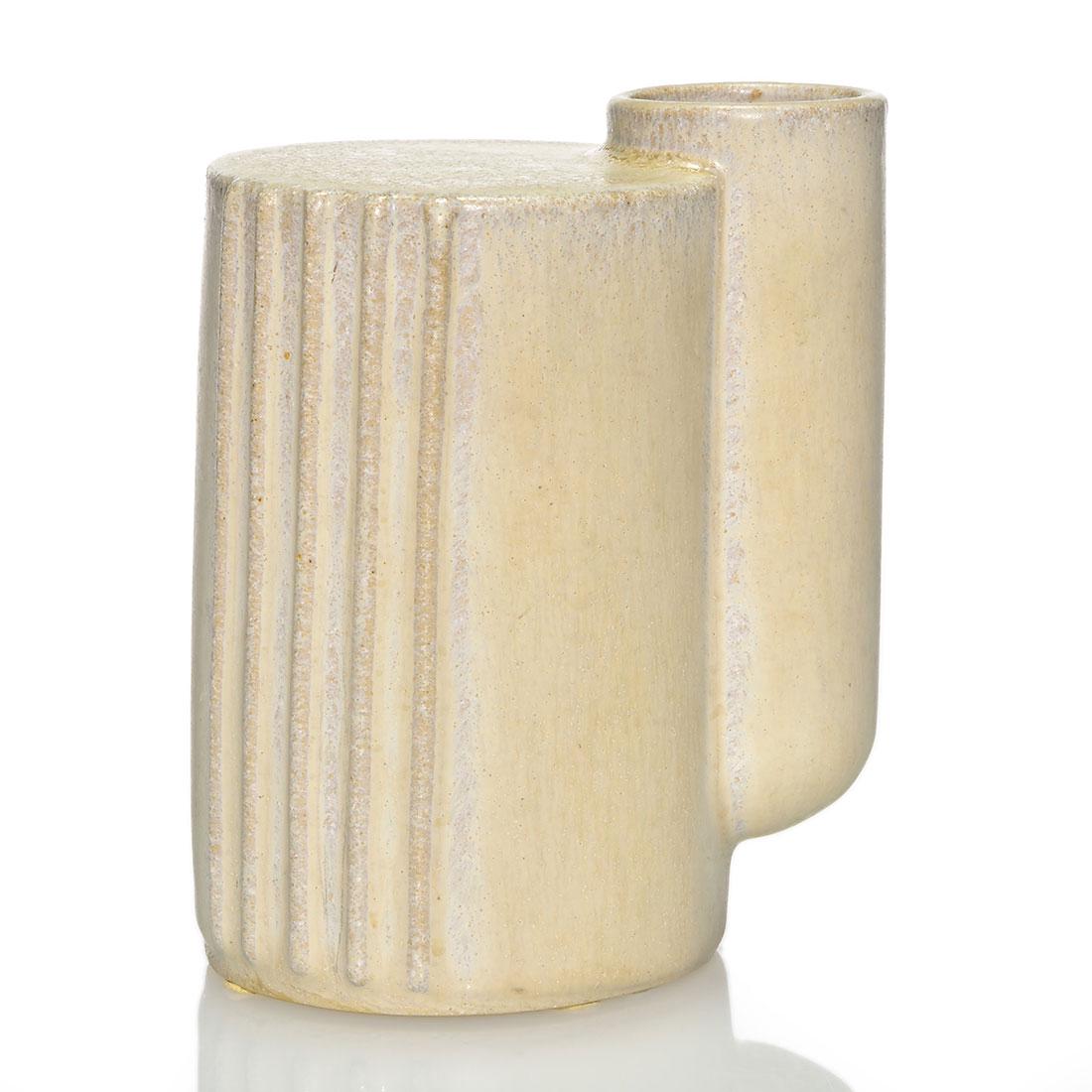 Arne Bang Art Deco vase, crystalline glaze, 1979, 6" (1 of 1)