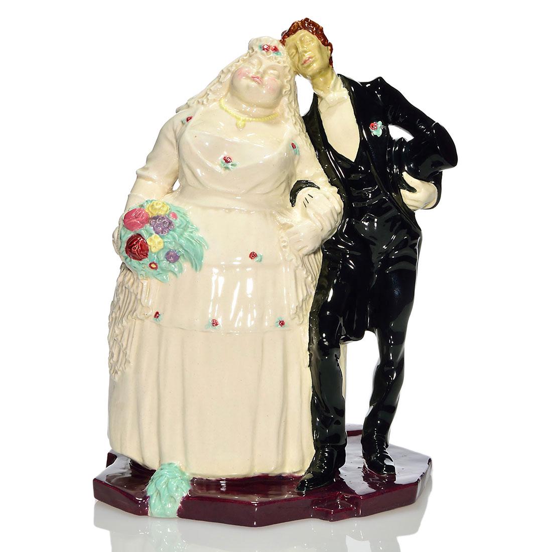 Willy Russ, Newly Weds, Werkstatten Karau Wein,13 1/2" (1 of 3)