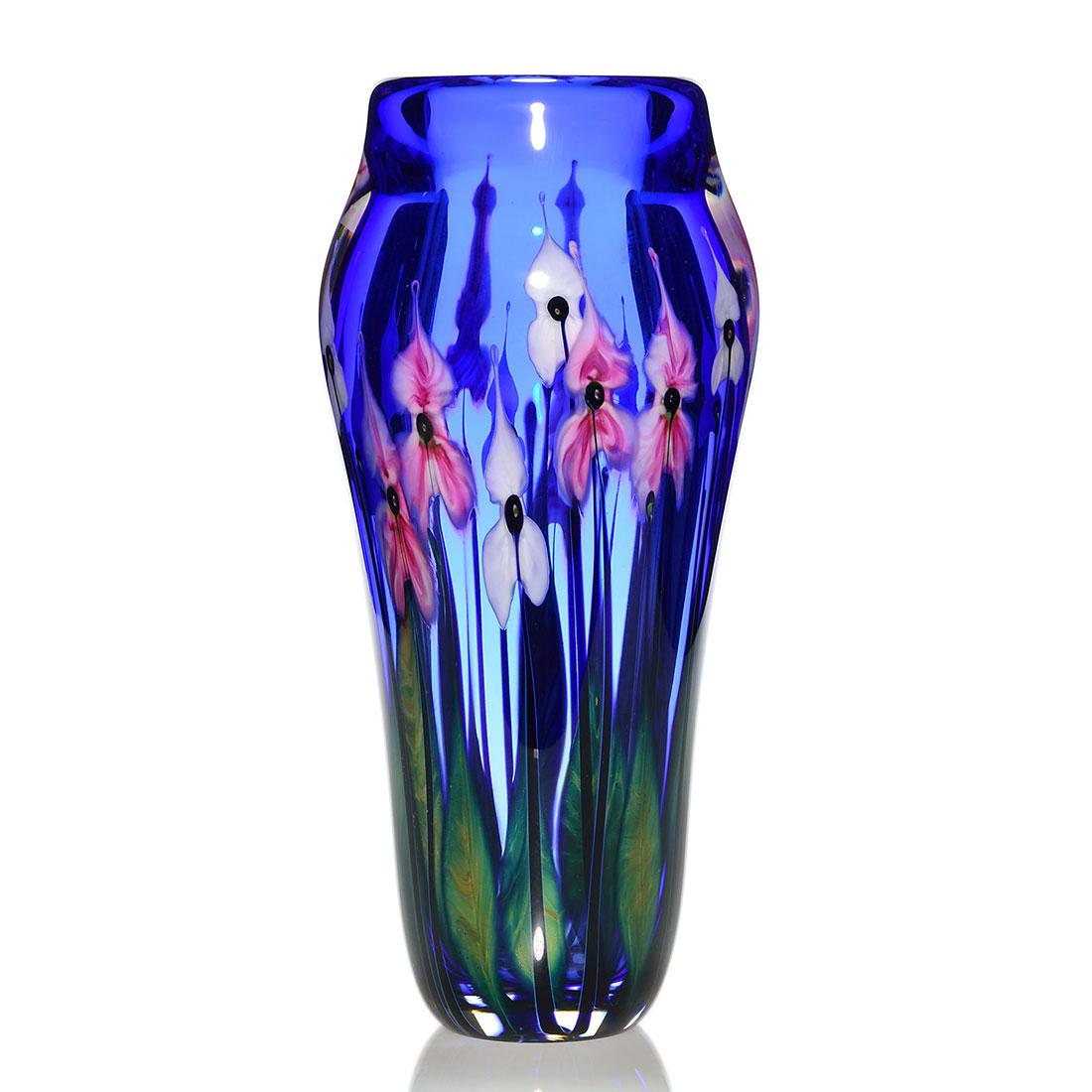 John Lotton Paperweight vase, trillum, 14 1/2" (1 of 2)