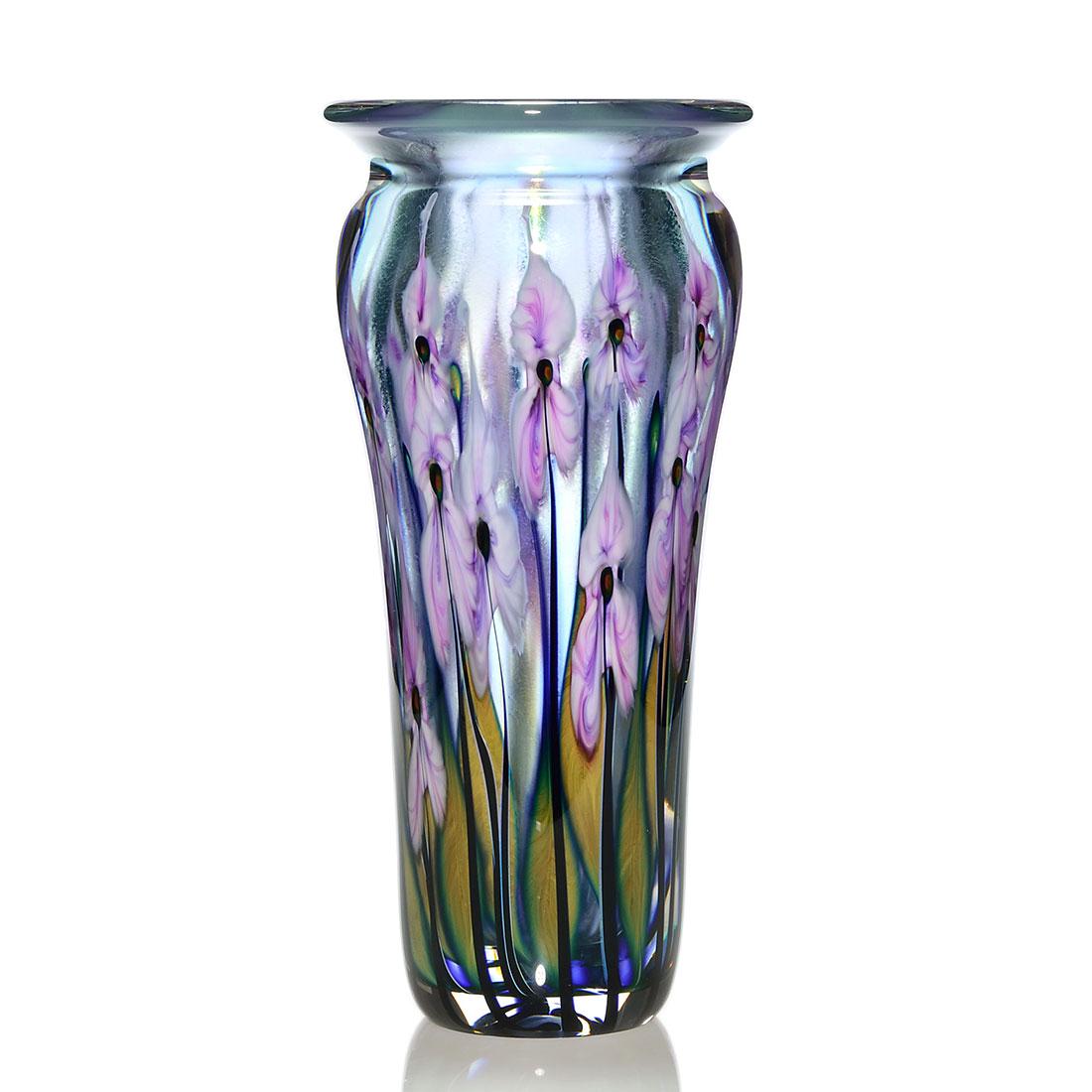 John Lotton Neodymium, lavender/white trillium, 14" (1 of 2)