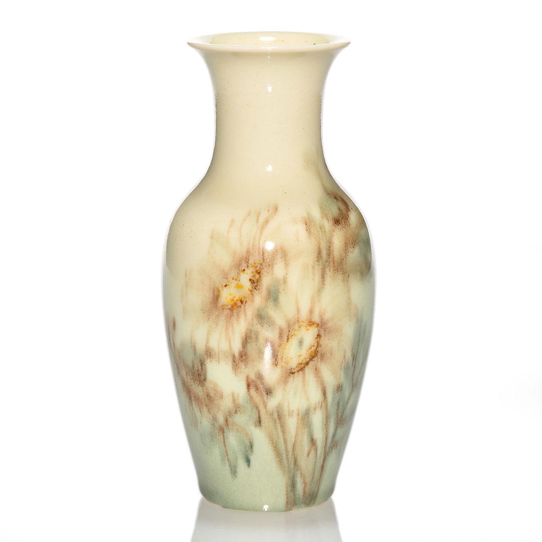 Rookwood Porcelain, floral, McDonald, 1944, 935 D, 8" (1 of 2)