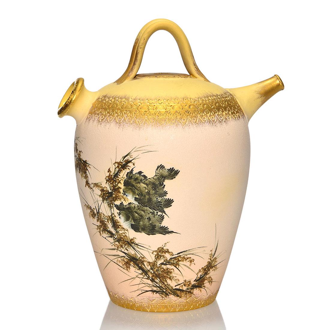 Rookwood Dull Finish water jug, 1886, Valentien, 41, 9 (1 of 1)