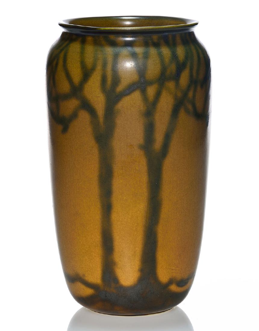 UND Julia Mattson scenic vase mat finish, 1927, 8 1/4" (1 of 4)