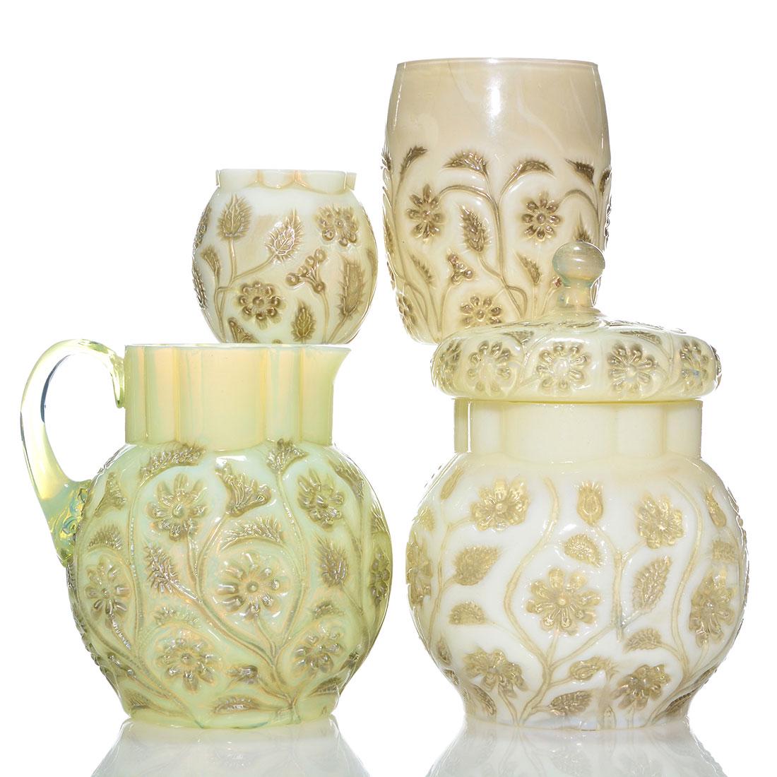 4 Findlay Onyx Platinum: toothpick, cov sugar, creamer, (1 of 1)