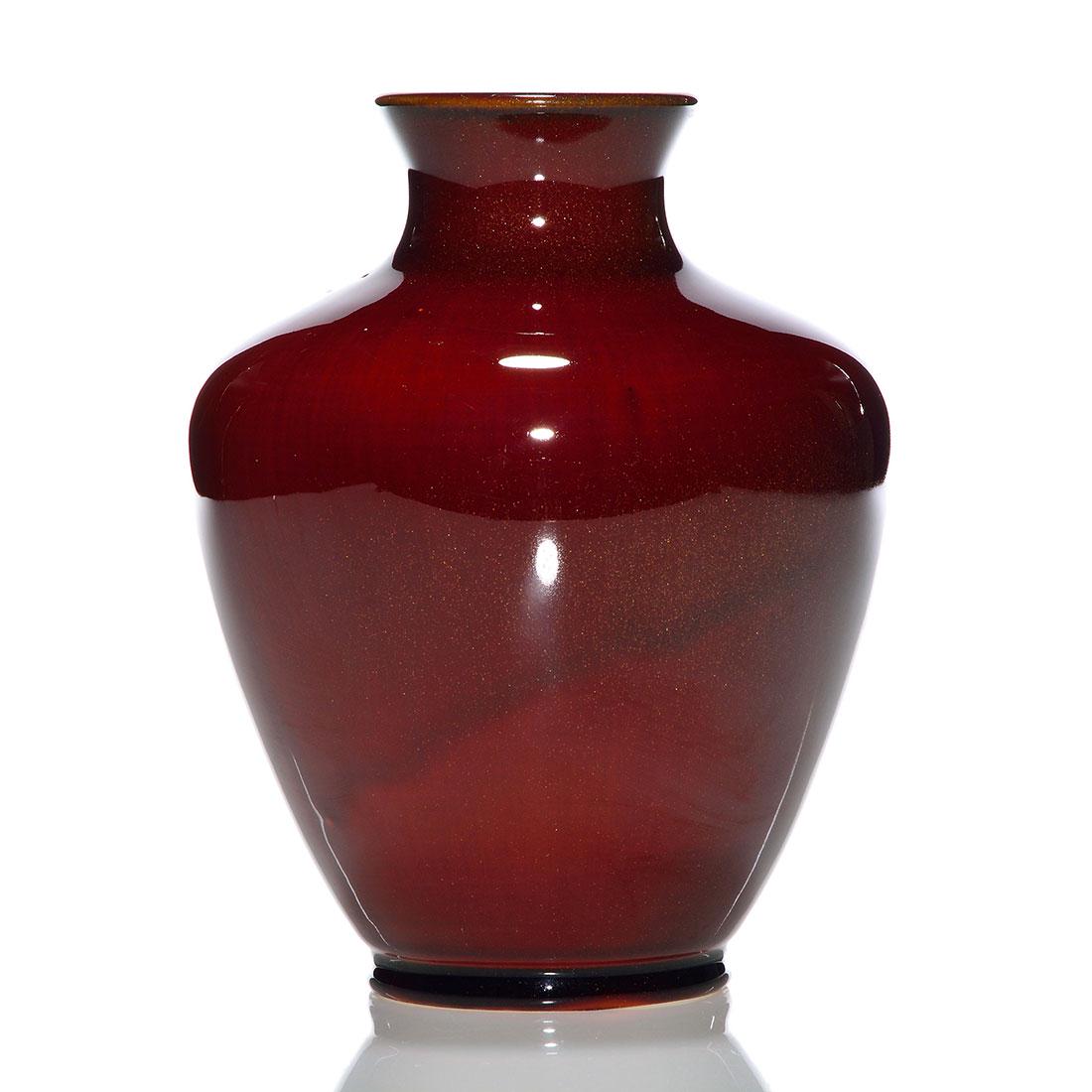 Rookwood Coromandel vase, 6311, 1935, 7 3/8 inches (1 of 2)