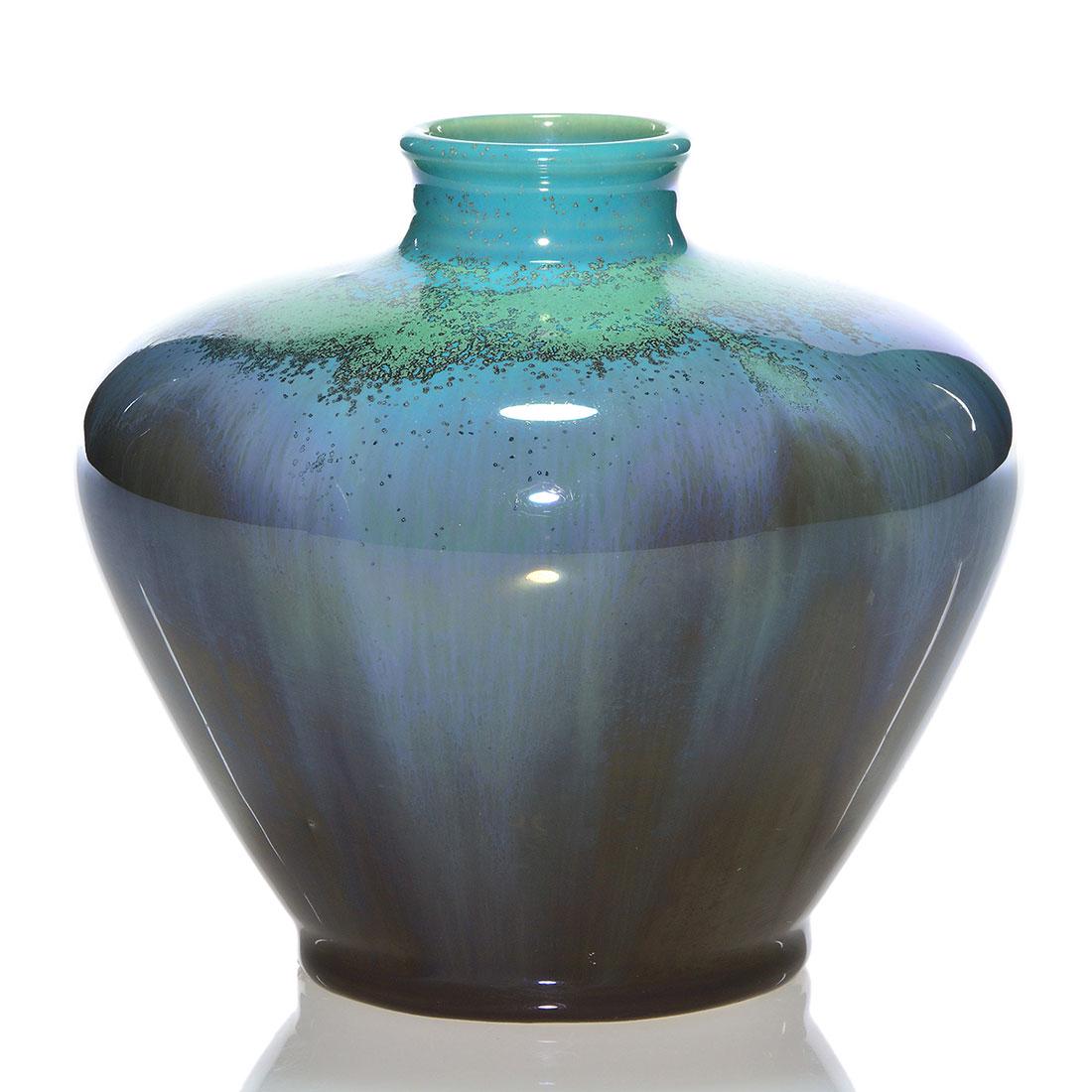 Rookwood Glaze Effect vase, 1932, 6310, 4 7/8" (1 of 2)