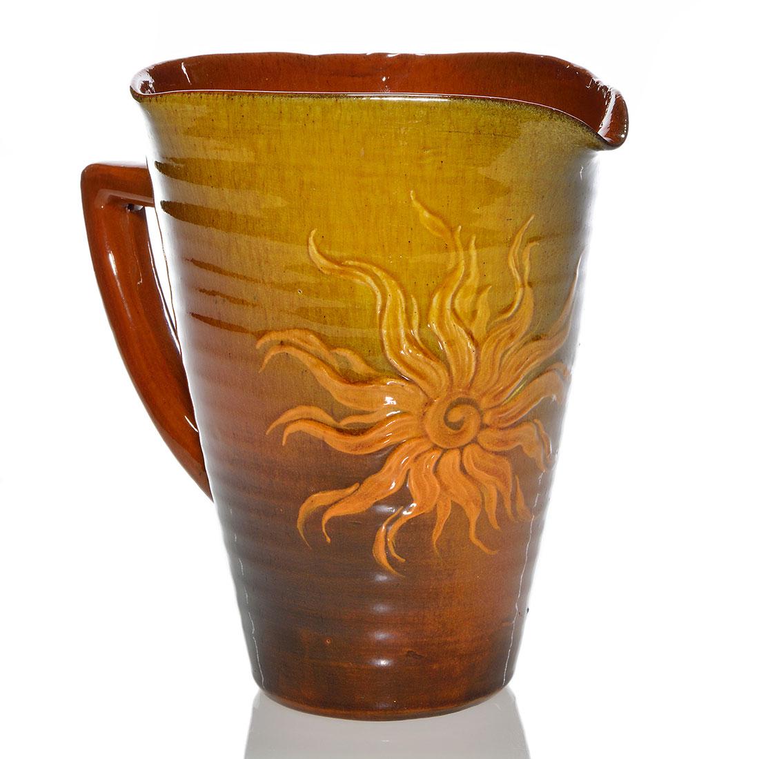 Rookwood Standard glaze pitcher, 1886, 259, 8 1/4" (1 of 2)
