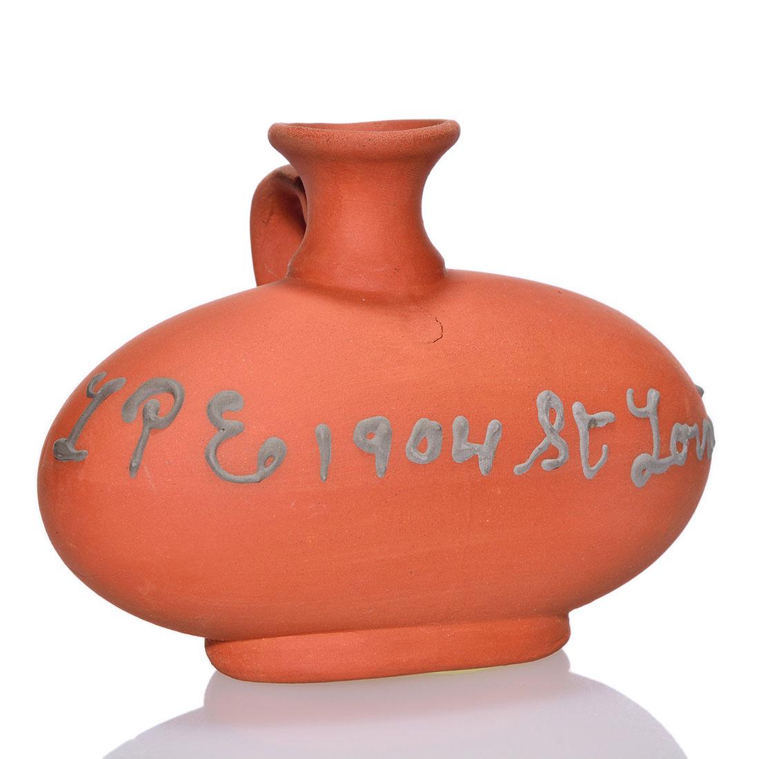 Weller Pottery LPE St. Louis Worlds Fair vase, 1904,3" (1 of 2)