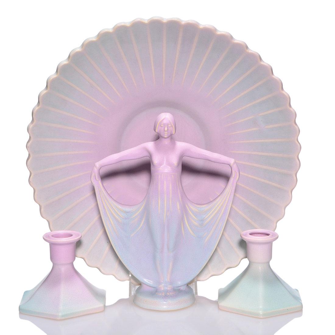 4 Piece Weller Hobart console set, 15 1/4” diameter (1 of 2)