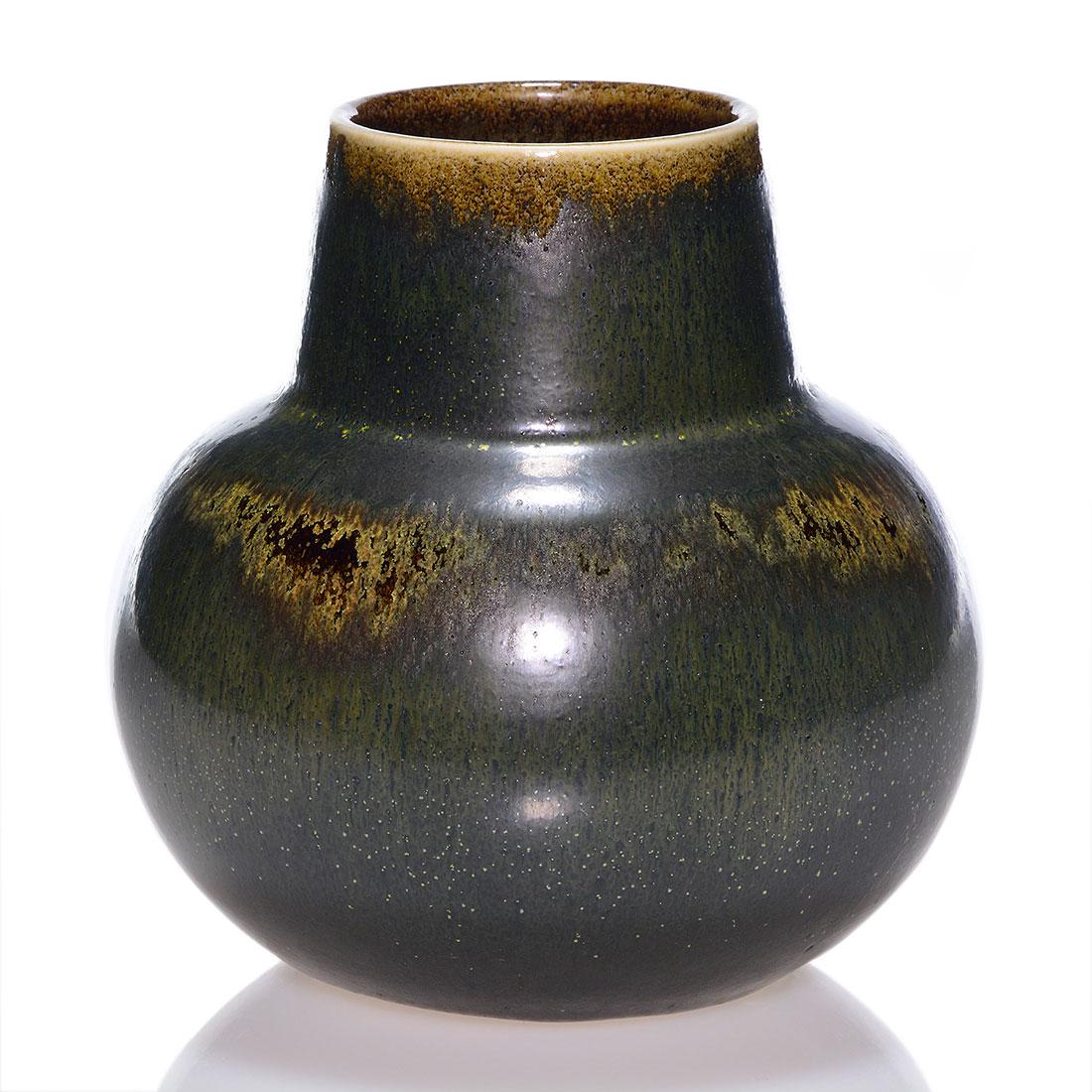 Carl Harry Stalhane vase for Rorstrand, 5 3/4”, marked (1 of 2)