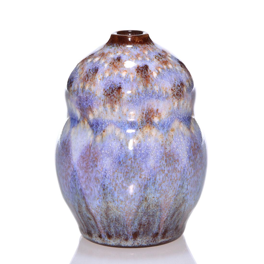 Sevres small vase, 1931, stoneware, A. Plantard, 4” (1 of 2)