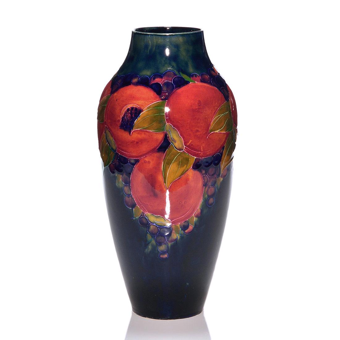 Wm Moorcroft Pomegranate vase, 12 3/8”, Burslem 1900 (1 of 2)