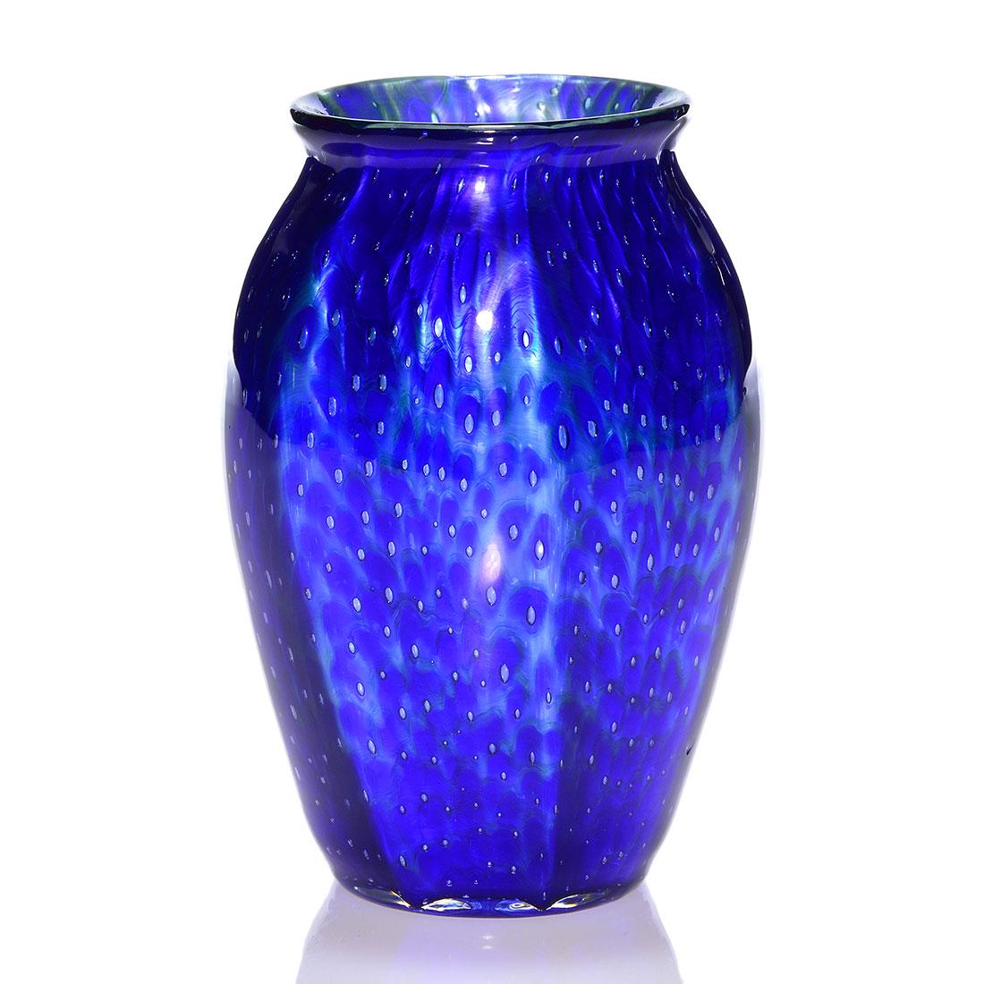 Loetz Titania vase,Ausfuhrung 140,Hofstoetter, 4 7/8" (1 of 2)