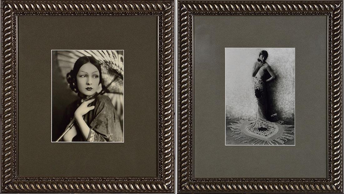 2 Edward Curtis photographs, Anna May Wong (1 of 4)