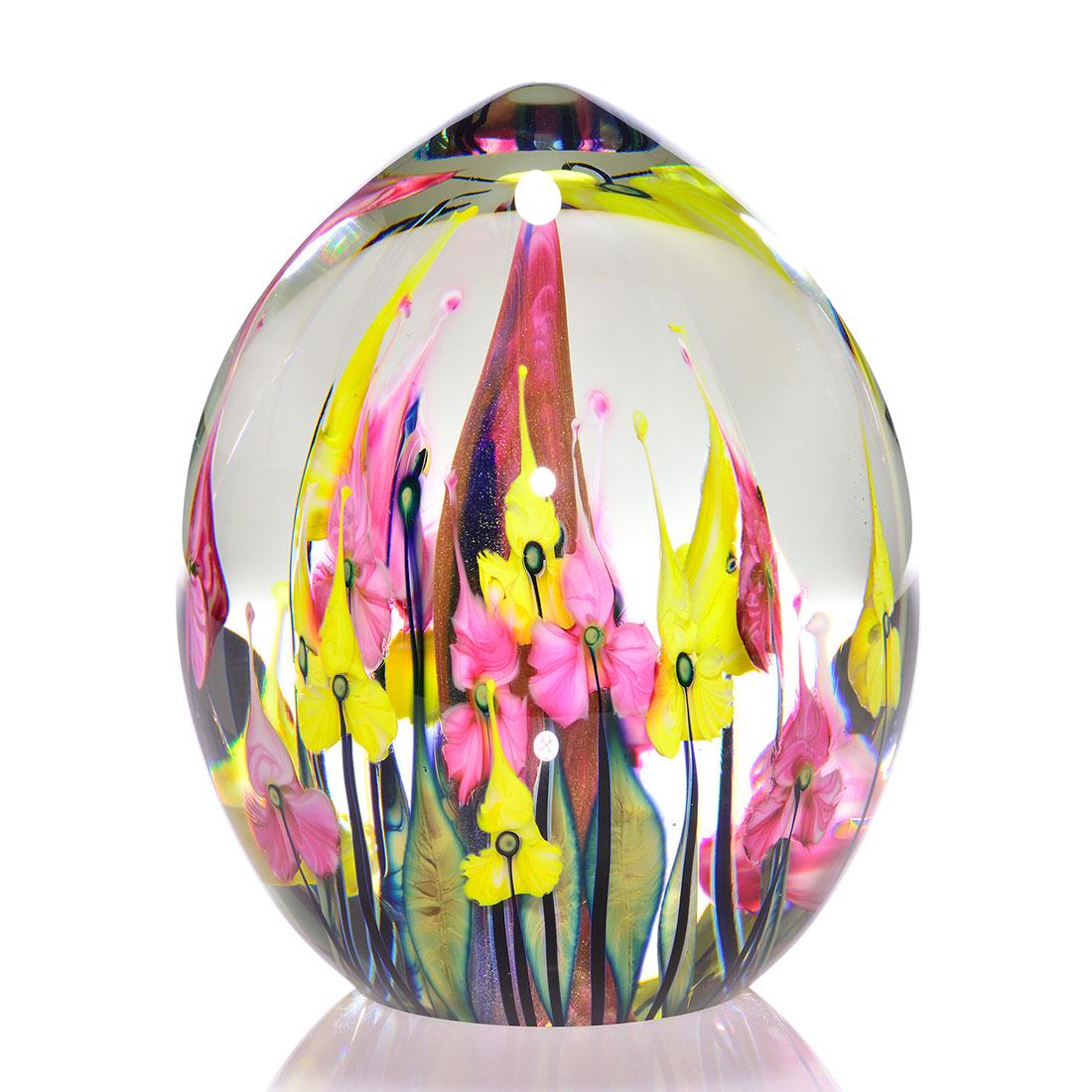 John Lotton Magnum weight egg form sculpture, 9”, 2002 (1 of 2)