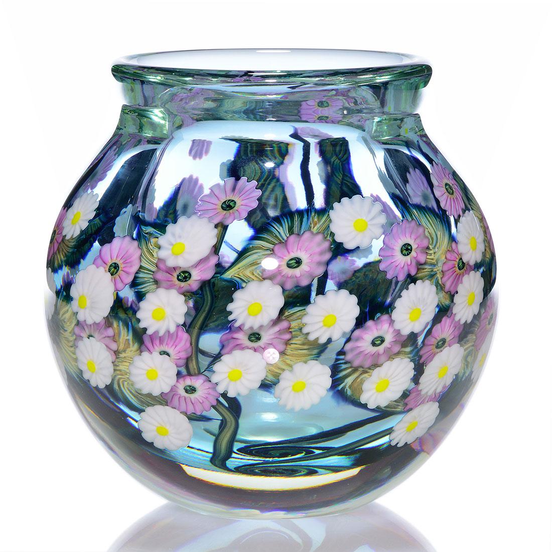 Ltd Daniel Lotton Neodymium Paperweight vase, 7 5/8” (1 of 2)