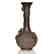 Chinese bronze vase, dragons, 26 7/8", kanji signature - 3