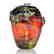 Early James L. Tanner blown glass vase, 1967, 10"