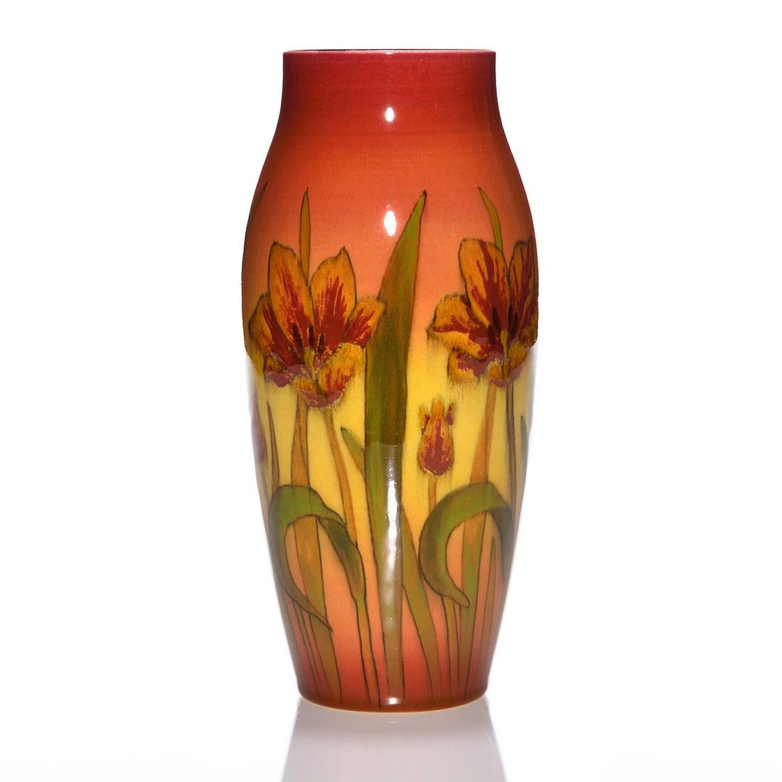 Rookwood Yellow Tint vase, Wilcox, 1926, 30 E, 8 1/2" (1 of 2)
