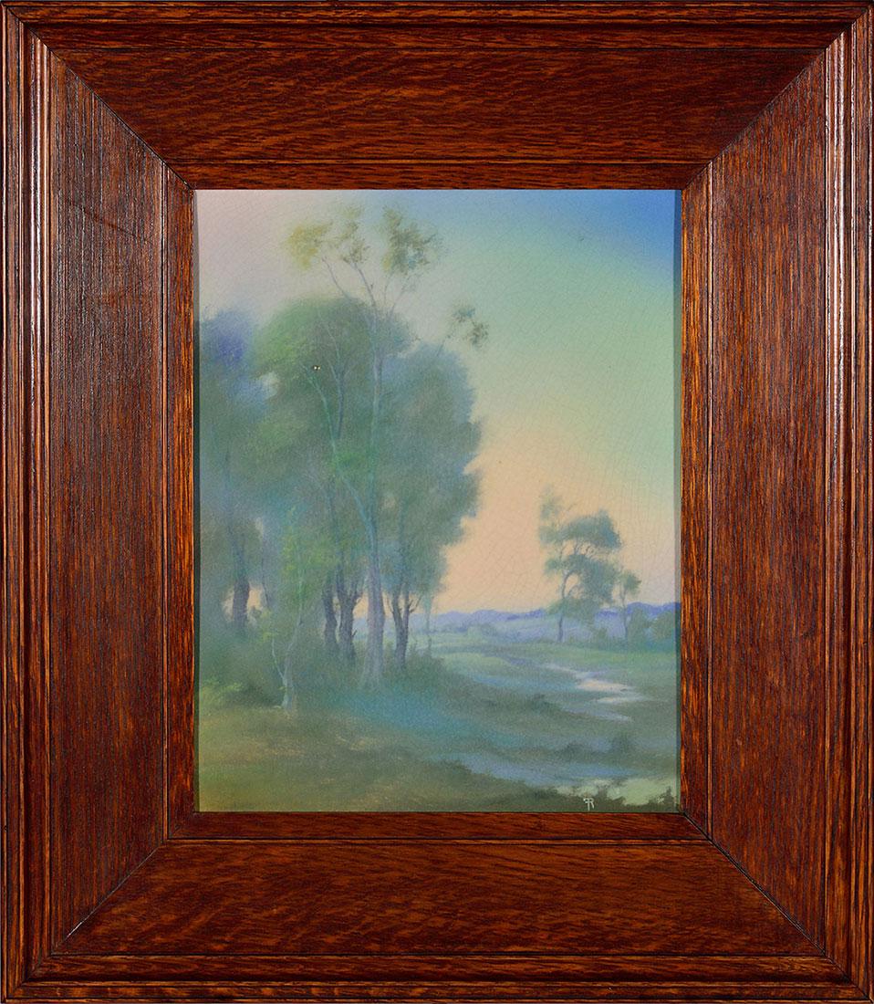 Large Rookwood Vellum plaque, Rothenbusch, 1920, 13 3/4 (1 of 5)