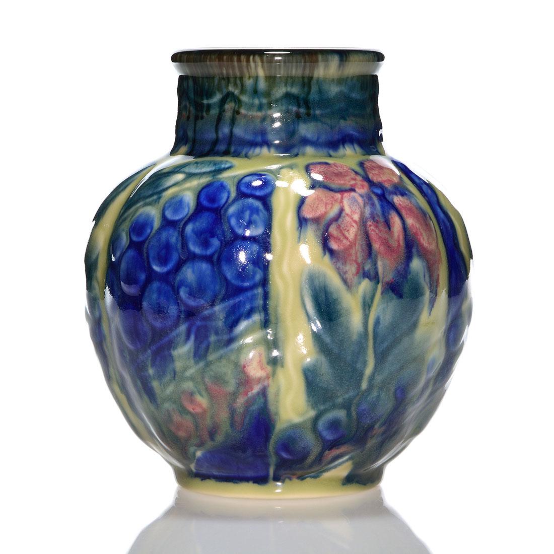 Rookwood high glaze vase, Harris, 1931, 6147, 6 5/8" (1 of 2)