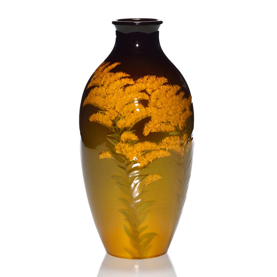 Rookwood Standard vase, Reed, 1902, 732 B, 10 1/4” (1 of 2)