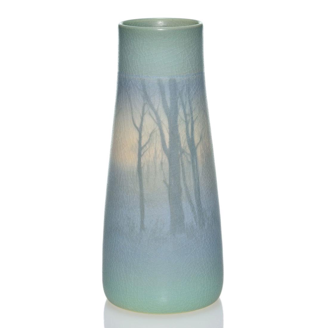 Rookwood Vellum scenic, Shirayamadani, 1911, 7 (1 of 2)