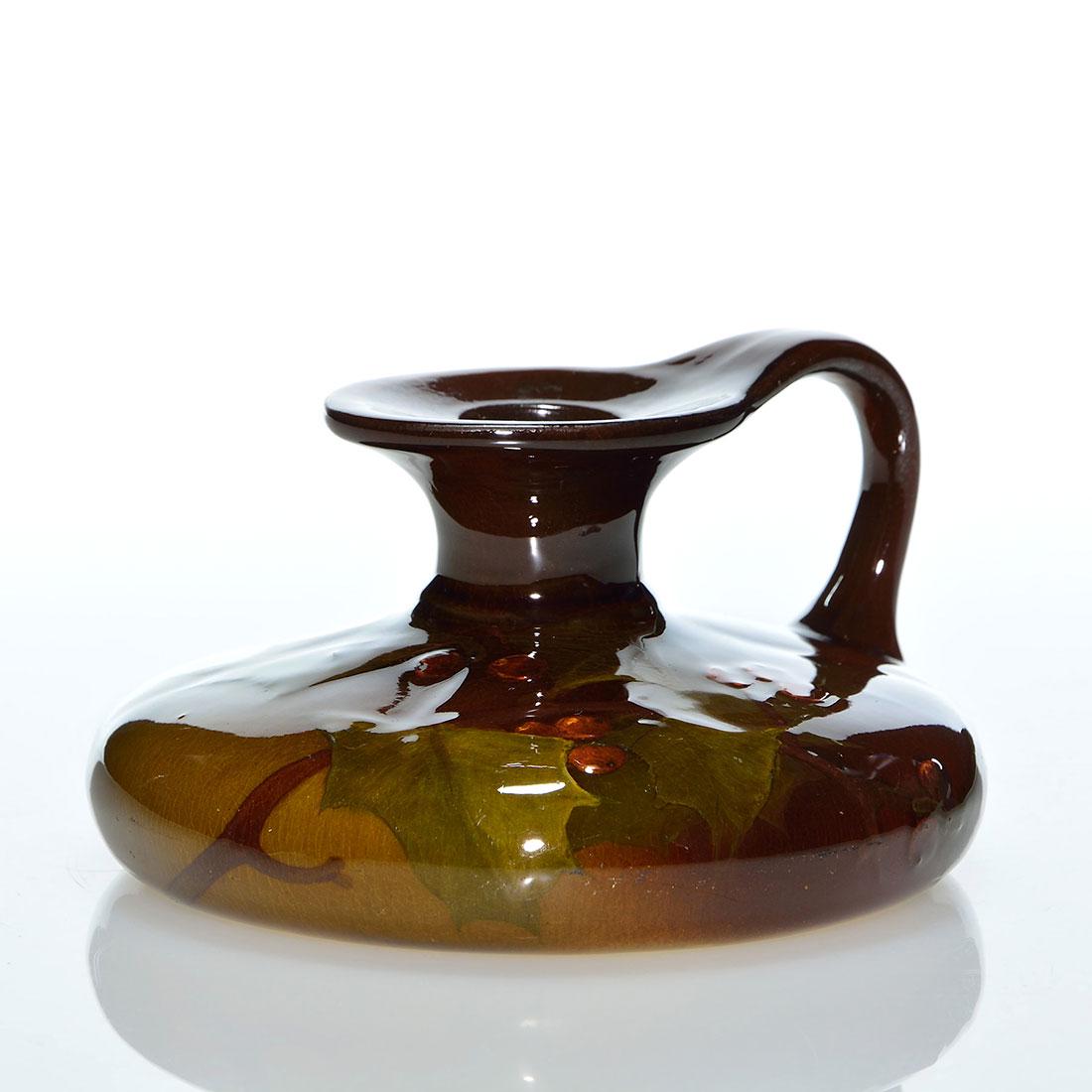 Rookwood Standard candle holder, Hurley, 1900, 2 (1 of 2)