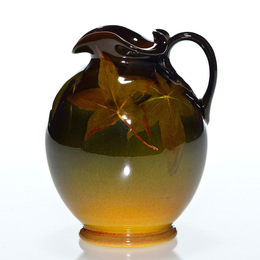 Rookwood Standard pitcher, Bishop, 1899, 698 D, 4 (1 of 2)