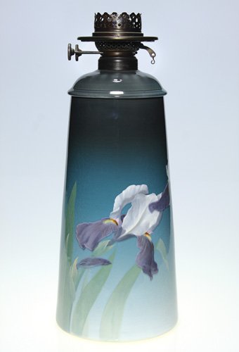 Rookwood Iris Glaze factory lamp, Schmidt, 1904 - 2