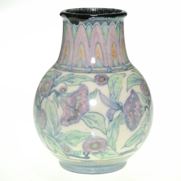 Good Rookwood Epply porcelain floral, 1927, 8 1/2”