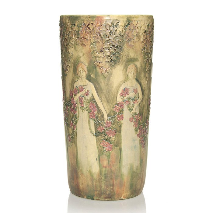 Weller Flemish umbrella stand, Women, 20 1/2" (1 of 2)